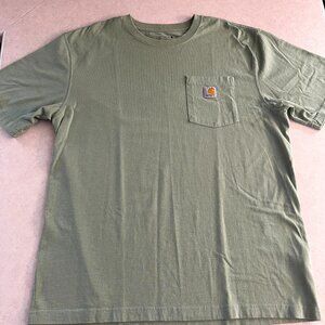 Carhartt Men's T-Shirt, Heavyweight Loose Fit Short Sleeve Crew Neck Pocket Tee